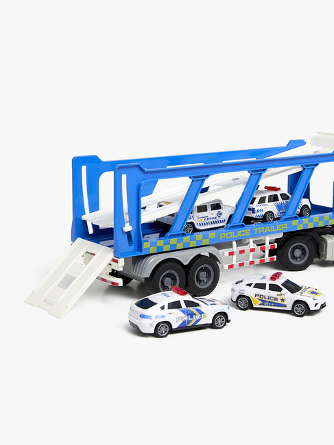 Alex's Garage Elektrisk Polistransport Dubbeldäckare