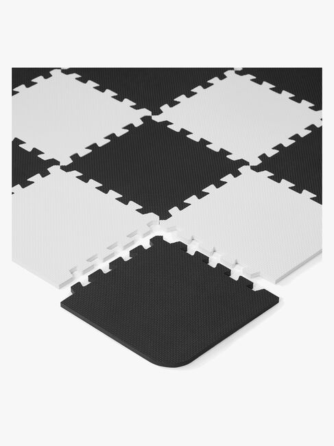 Kinderkraft Pusselmatta 150x180 Foam, Svart