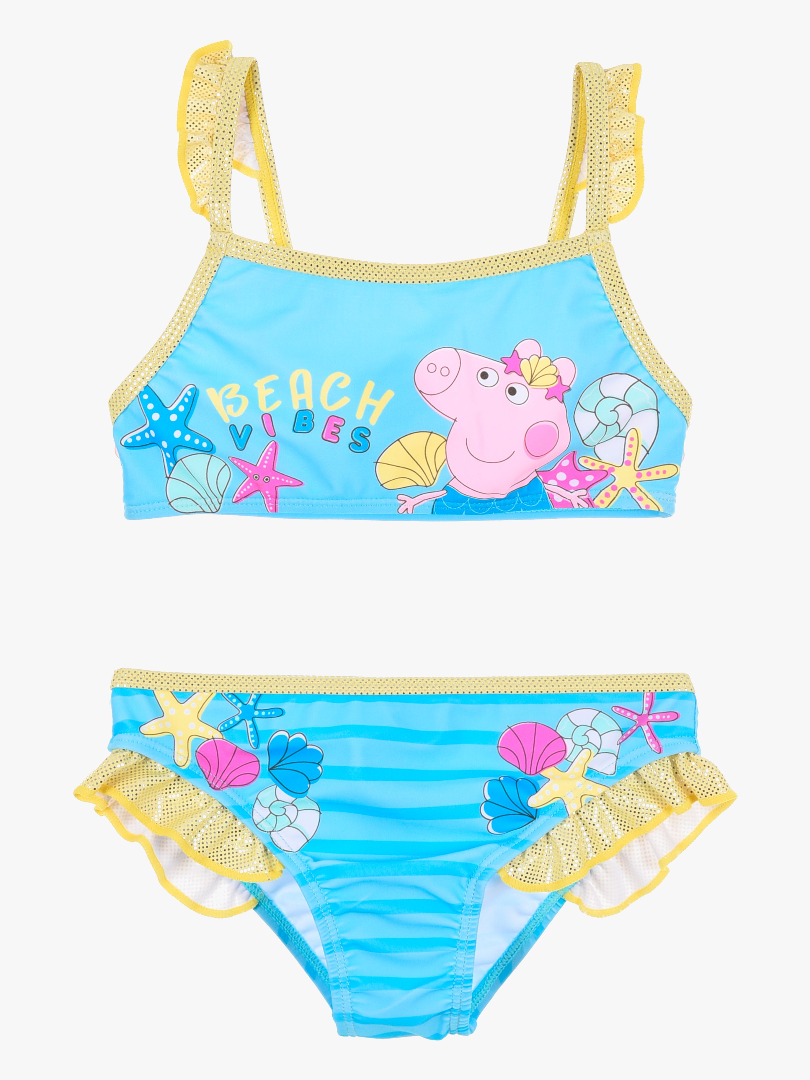 Greta Gris Bikini, Blå, 116-122