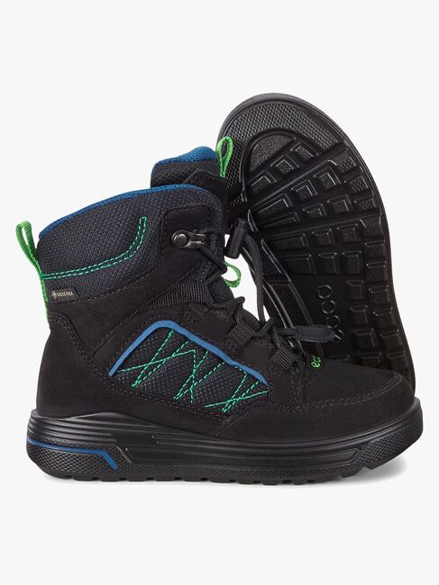 ECCO Urban Snowboarder Känga, Black/Poseidon