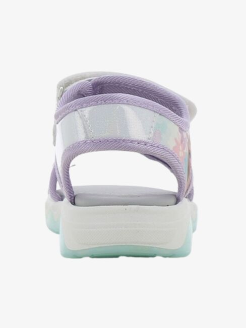 Disney Frozen Blinkande Sandaler, Lilac/Silver