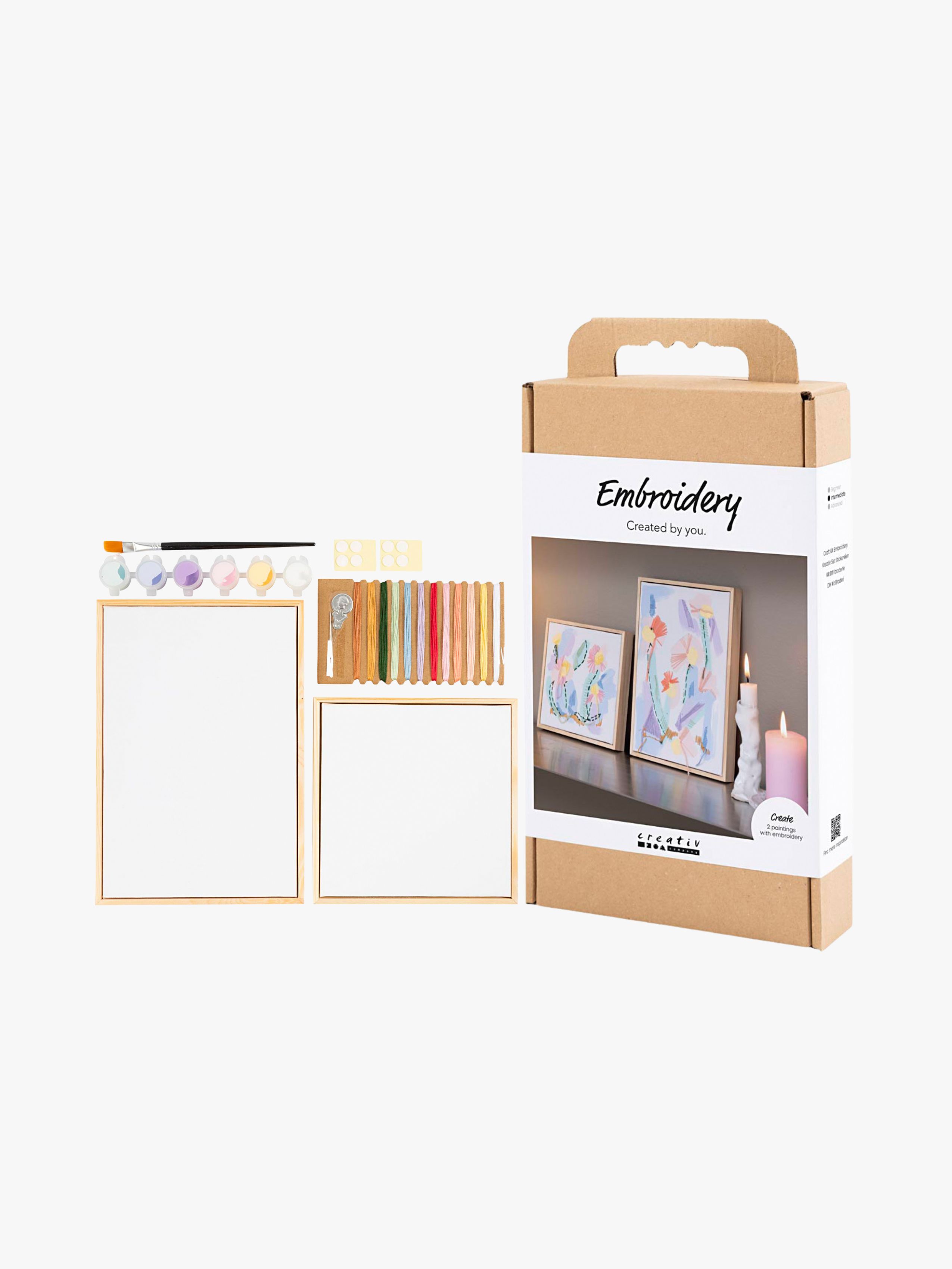 Creativ Company Pysselset Broderi &  Akryl