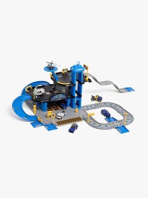 Alex's Garage Parkeringsgarage & Polisstation 81 Delar