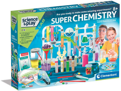 Clementoni Science & Play Experimentlåda Super Chemistry