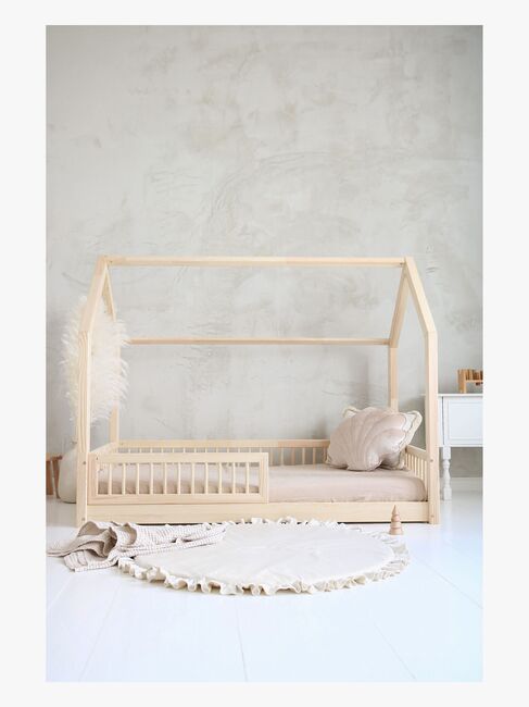 Minitude JAMES Juniorsäng/Montessorisäng 90x190, Natur