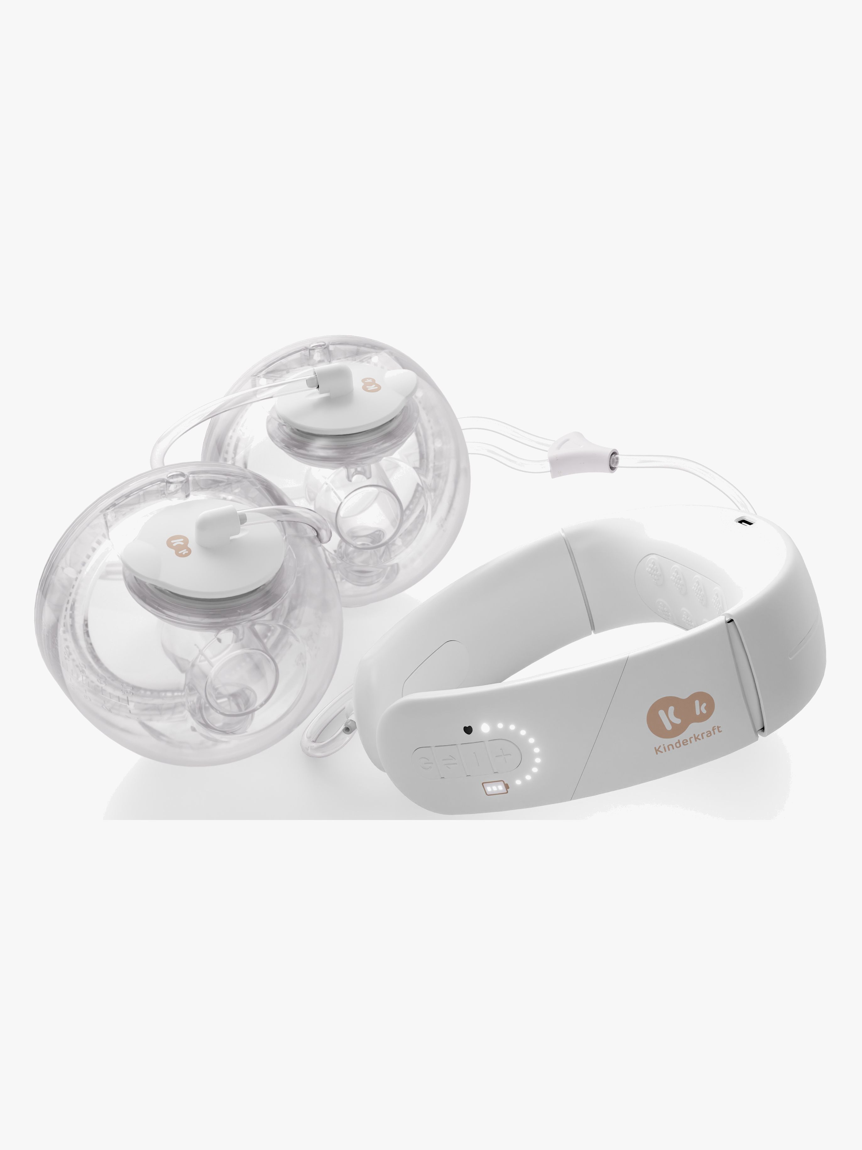 Kinderkraft GentleNest Elektrisk Bröstpump Dubbel Hands-Free