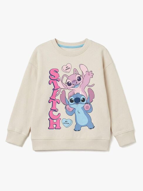 Disney Stitch Tröja, Beige 2900003603-76-4656_1.jpg