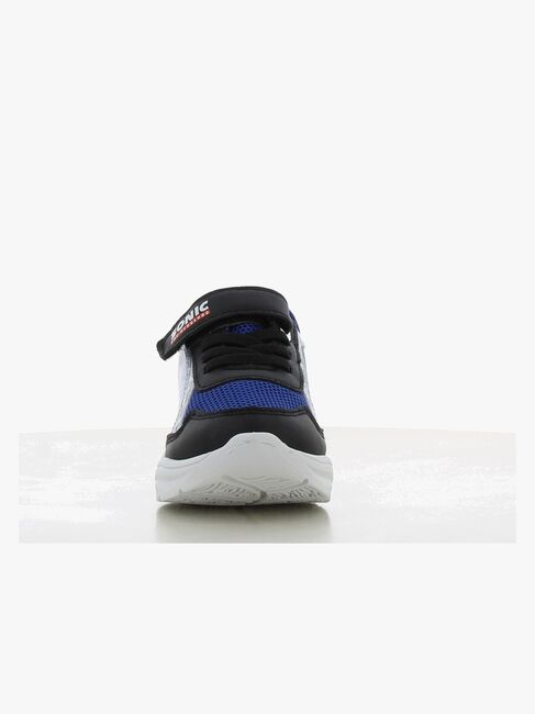Sonic  Blinkande Sneakers, Black/Cobalt Blue