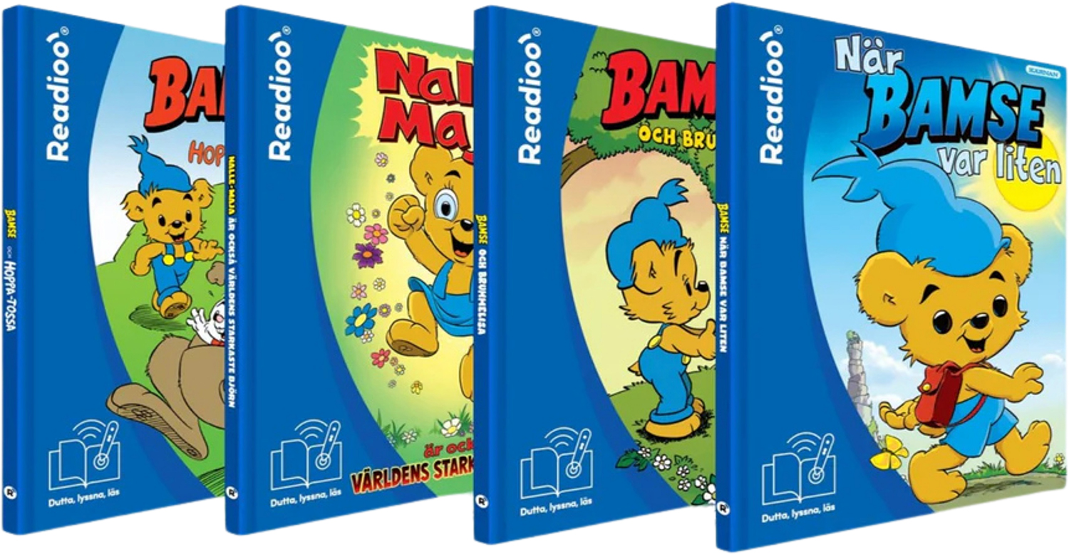 Readioo Bokpaket: Bamse