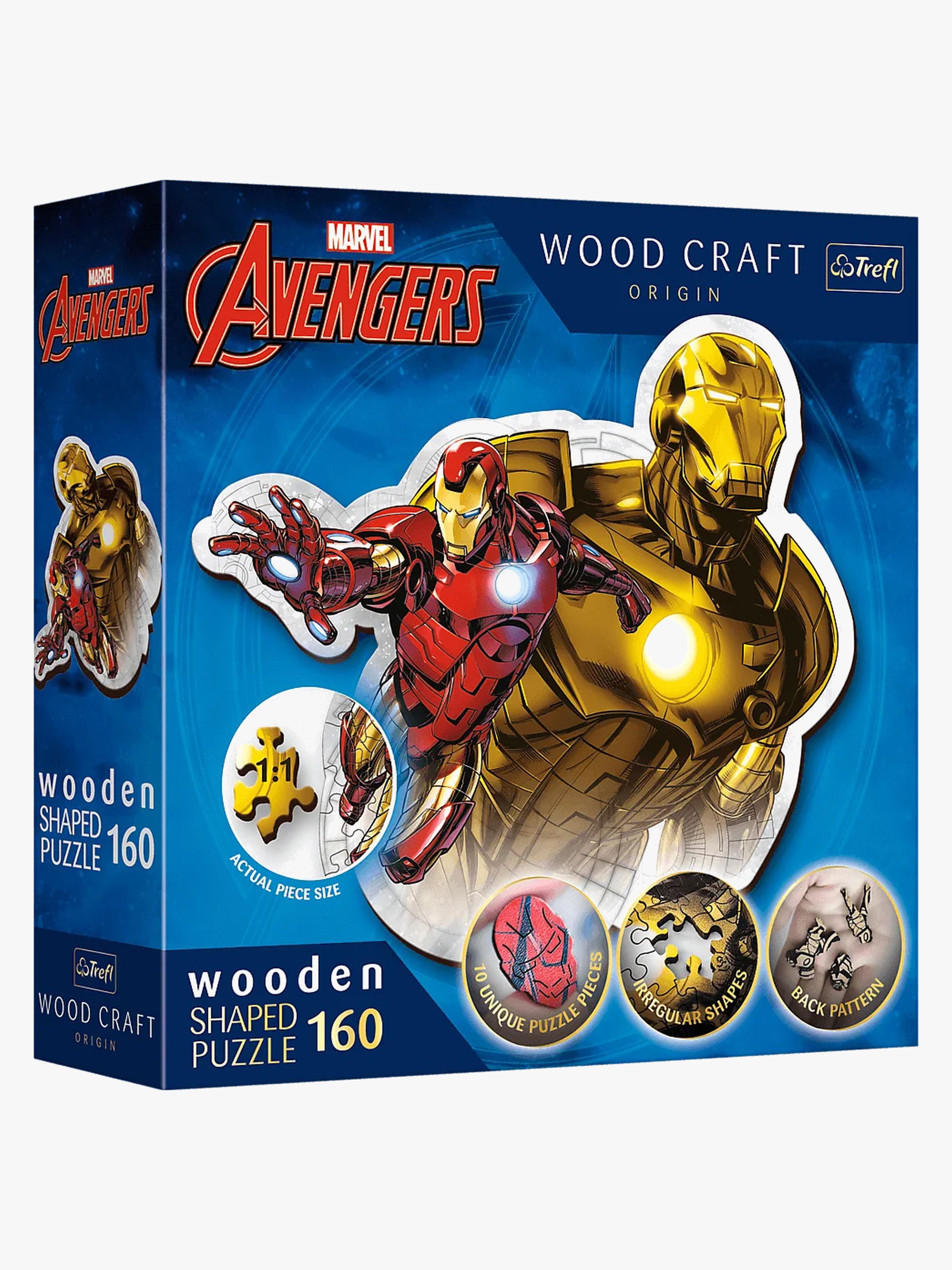 Köp Trefl Wood Craft Origin Marvel Avengers Pussel Brave Iron Man 160 ...
