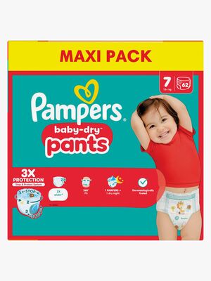 Pampers Baby Dry Pants Blöjor Stl 7 15+ kg Maxi 62-Pack