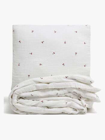 Alice & Fox NESSA Bäddset Juniorsäng 150x210, Vit
