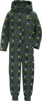Didriksons Monte Onepiece, Small Dotted Green Print