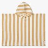 LIEWOOD Paco Badponcho Stripe, White/Yellow mellow