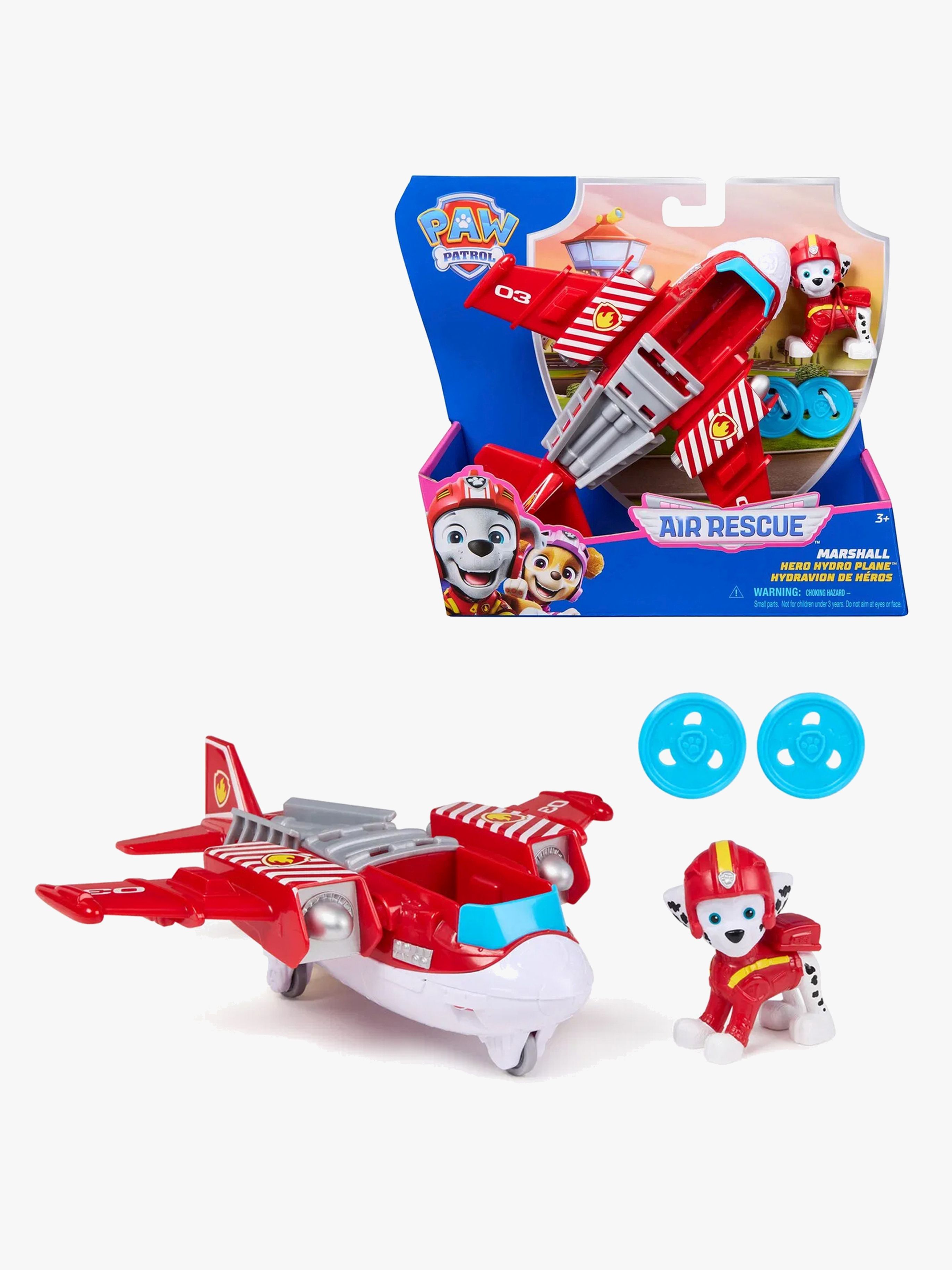 Paw Patrol Air Rescue Themed Fordon Marshall