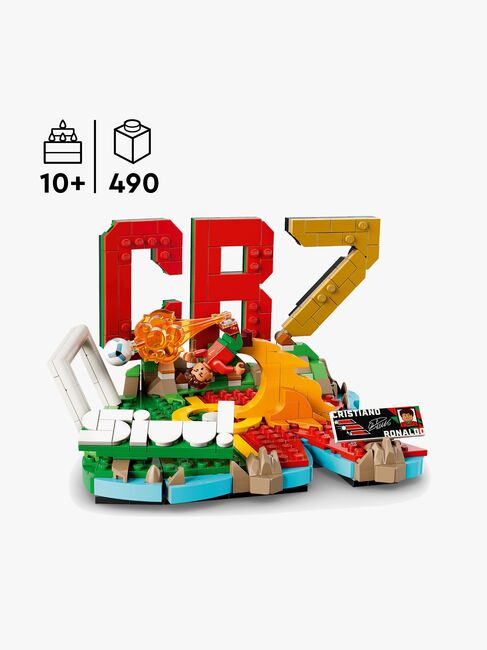 LEGO Editions Football 43012 Cristiano Ronaldo – fotbollshöjdpunkter