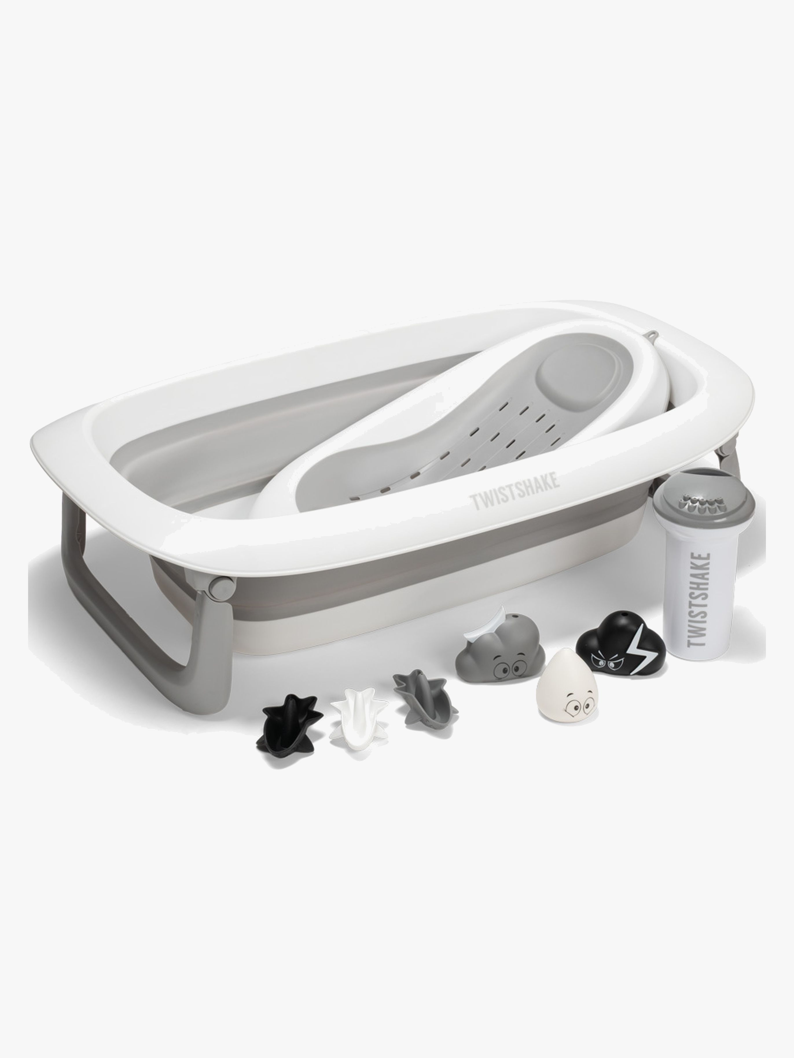 Twistshake Lyxigt Badpaket, Pastel Grey