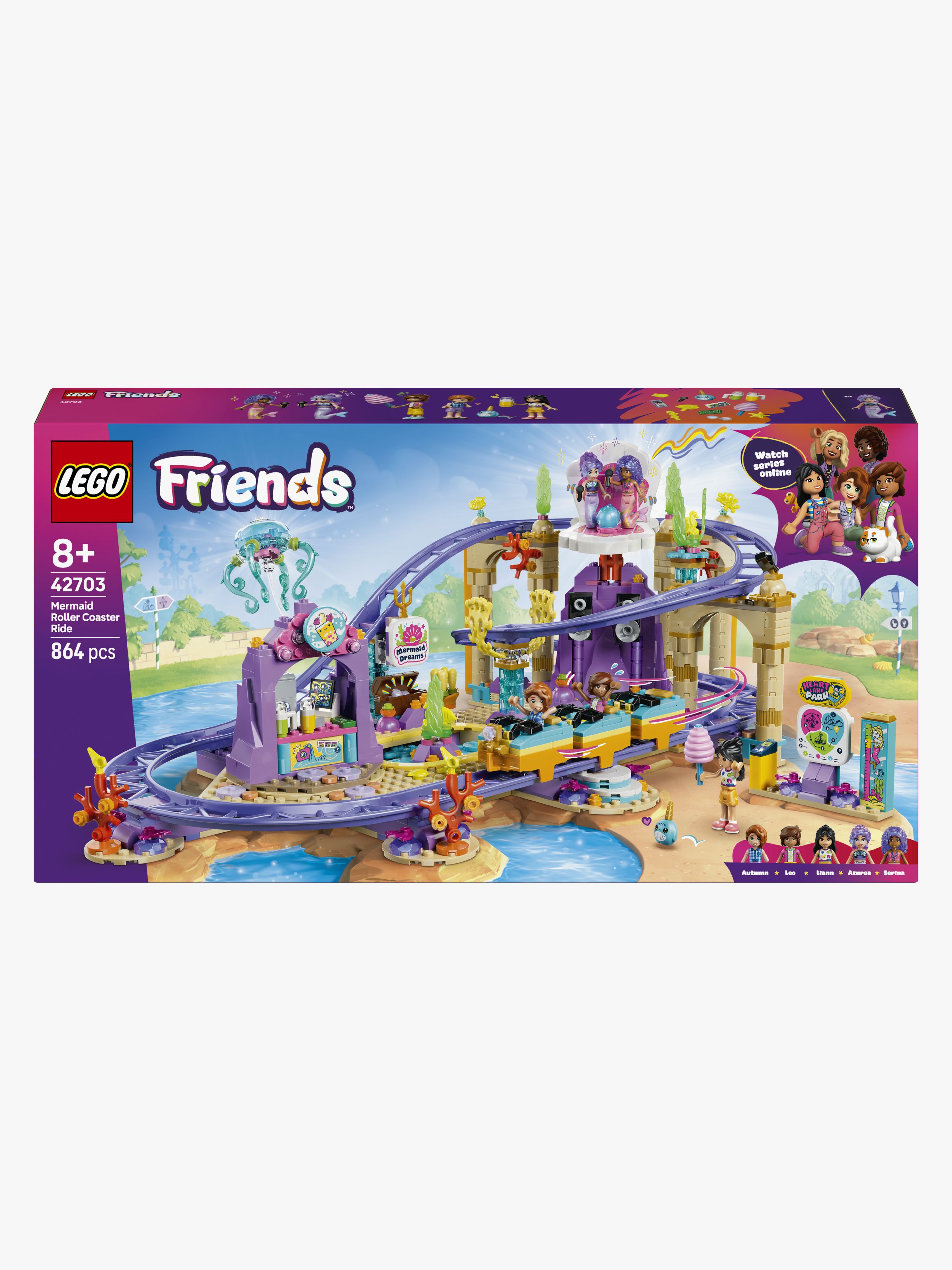 LEGO Friends 42703 Bergochdalbana med sjöjungfrutema