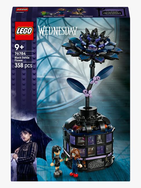 LEGO Wednesday 76784 Svart dahlia