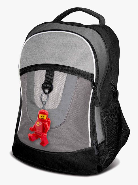 LEGO® Ikonisk Rymdman Nyckelring med LED-lampa, Röd