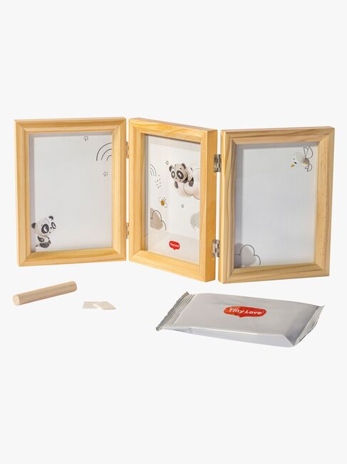 Tiny Love Babyprint Ram Handavtryck Dubbel, Wooden