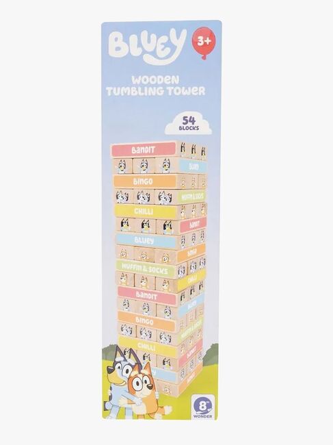 Bluey Barnspel Tumbling Tower