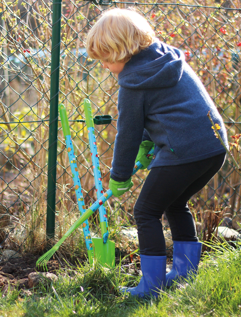Small Foot  Stort Trädgårdsset med Skottkärra