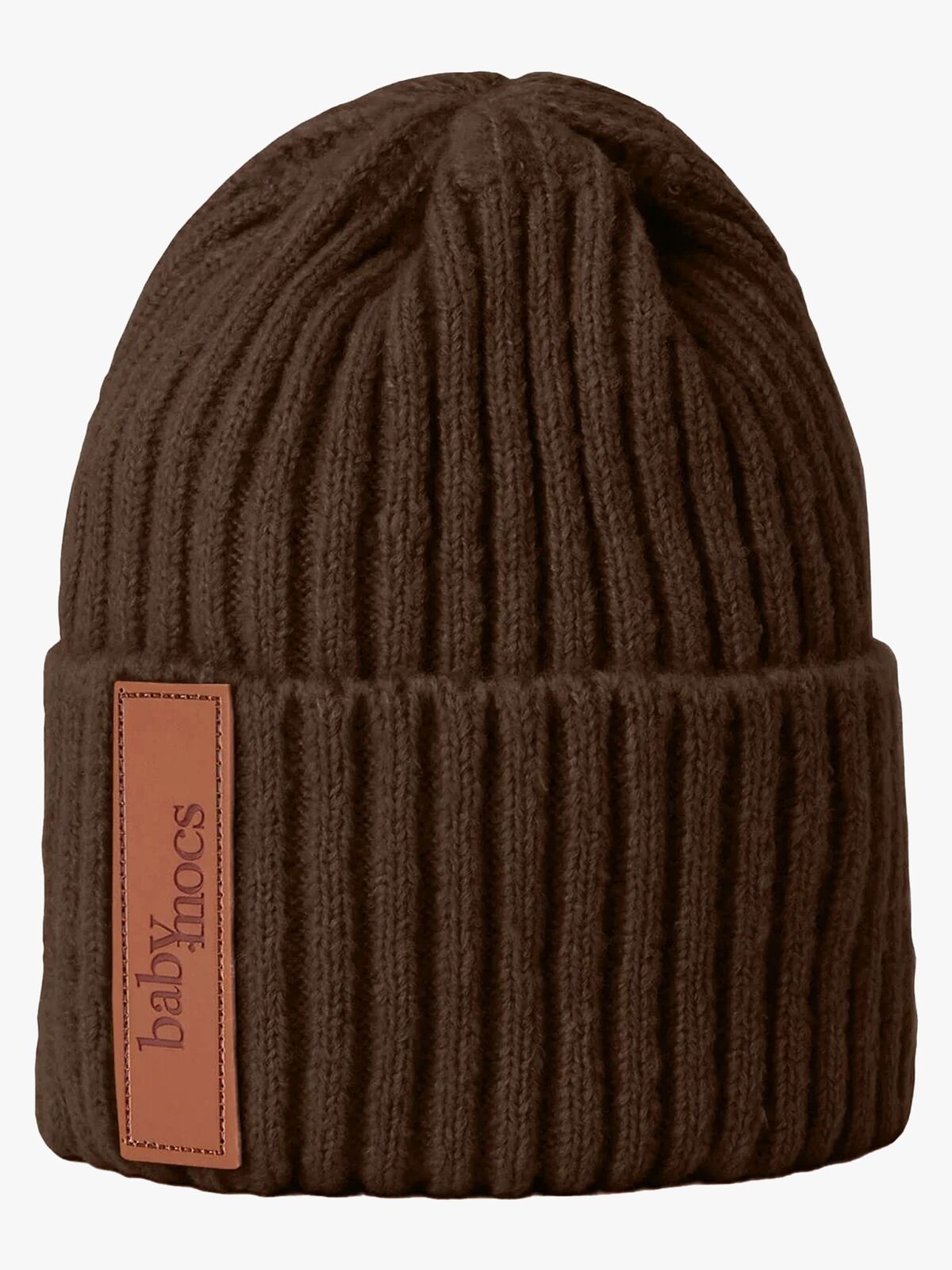 BabyMocs Stickad Mössa, Brown