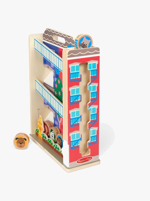 Melissa & Doug GO TOTs Radhus med 6 Diskar