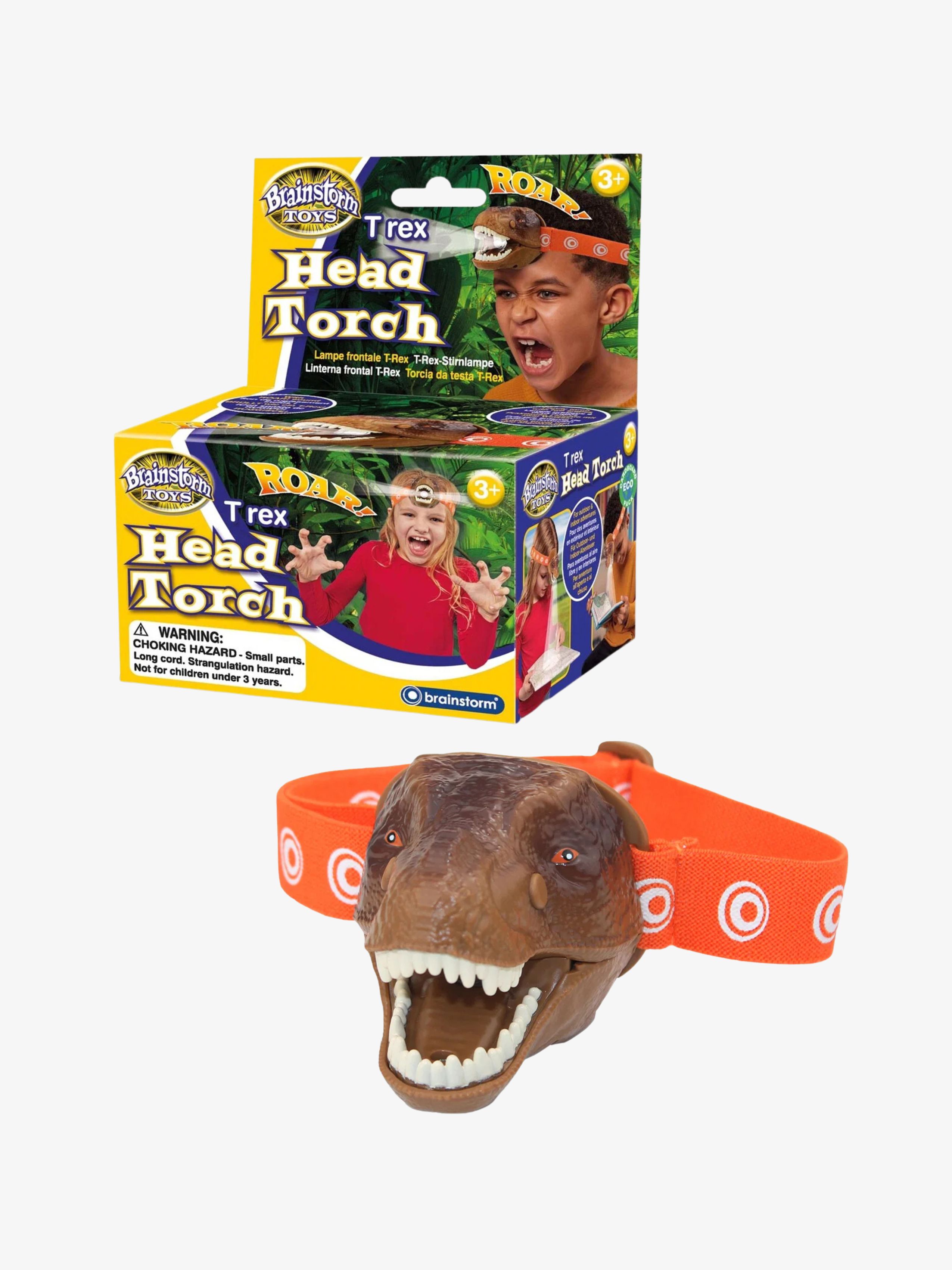 Brainstorm Pannlampa T-Rex, Barnrum