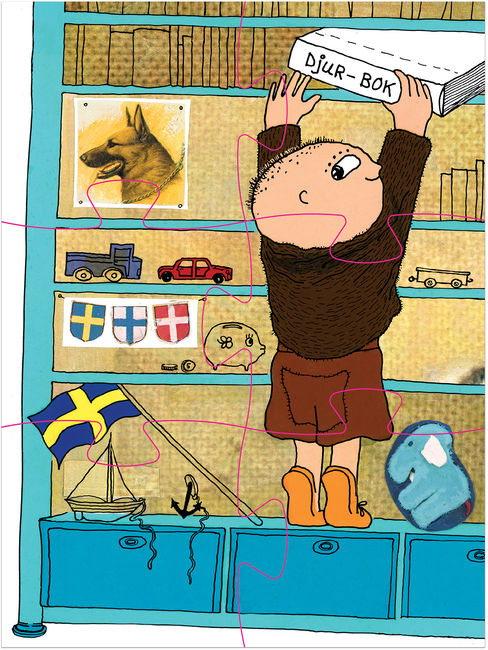 Barbo Toys Alfons Åberg Deco Pussel 3-i-1