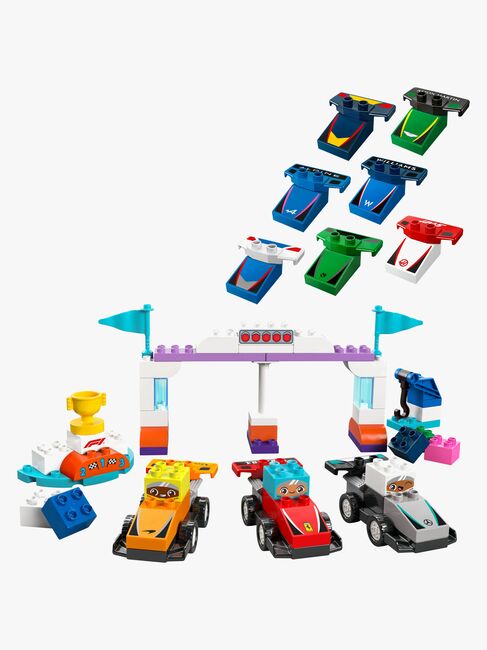 LEGO DUPLO Town 10445 F1 Team – racerbilar och förare