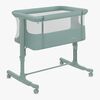 Lionelo Aurora Bedside Crib 3-i-1, Green Sage
