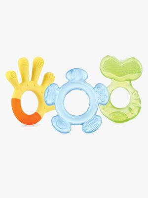 Nuby 3 Stufen Beißringe 3er-Pack