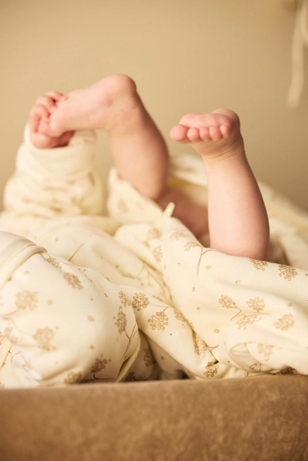 Jollein Sovpåse med Avtagbar Ärm Rund 60 cm, Leafy Dreams