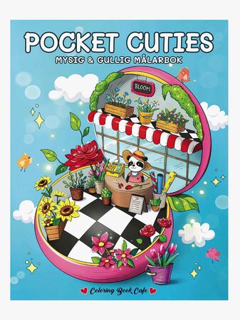 Legind A/S Cozy Målarbok Pocket Cuties
