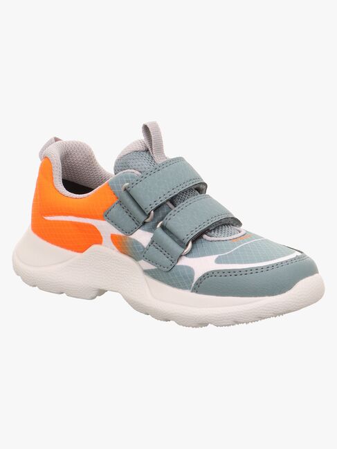 Superfit Rush WP Sneakers, Light Green/Orange