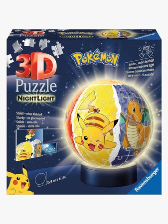 Ravensburger 3D-pussel Pokémon Nattlampa 72 Bitar