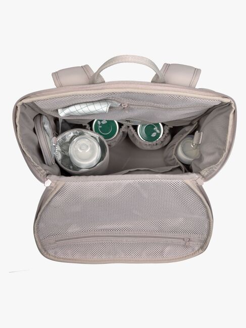 Lässig Slender Skötväska Ryggsäck, Taupe