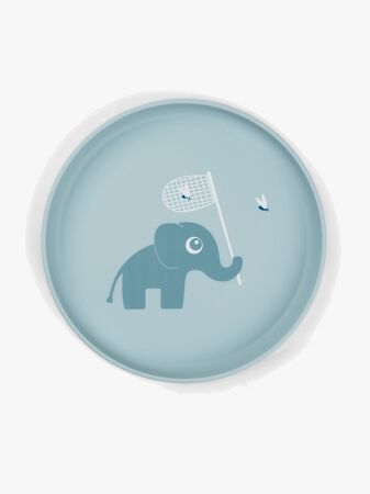 Done By Deer Foodie Tallrik Elphee, Blå