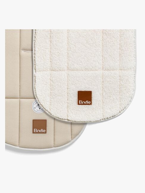 Elodie Cosy Sittdyna, White Bouclé