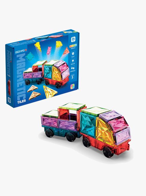 Geomag  Magnetisk Byggsats Fordon 24 Delar