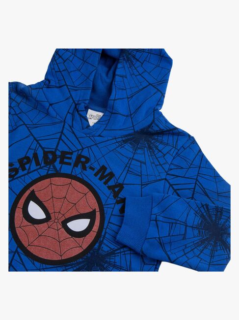Marvel Spider-Man Hoodie, Blå