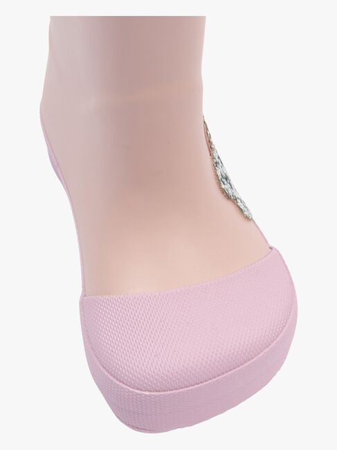 Mikk-Line Barefoot Rainbow Gummistövlar, Adobe Rose