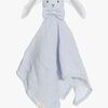 Teddykompaniet Diinglisar  Kanin Snuttefilt Muslin, Babyblå