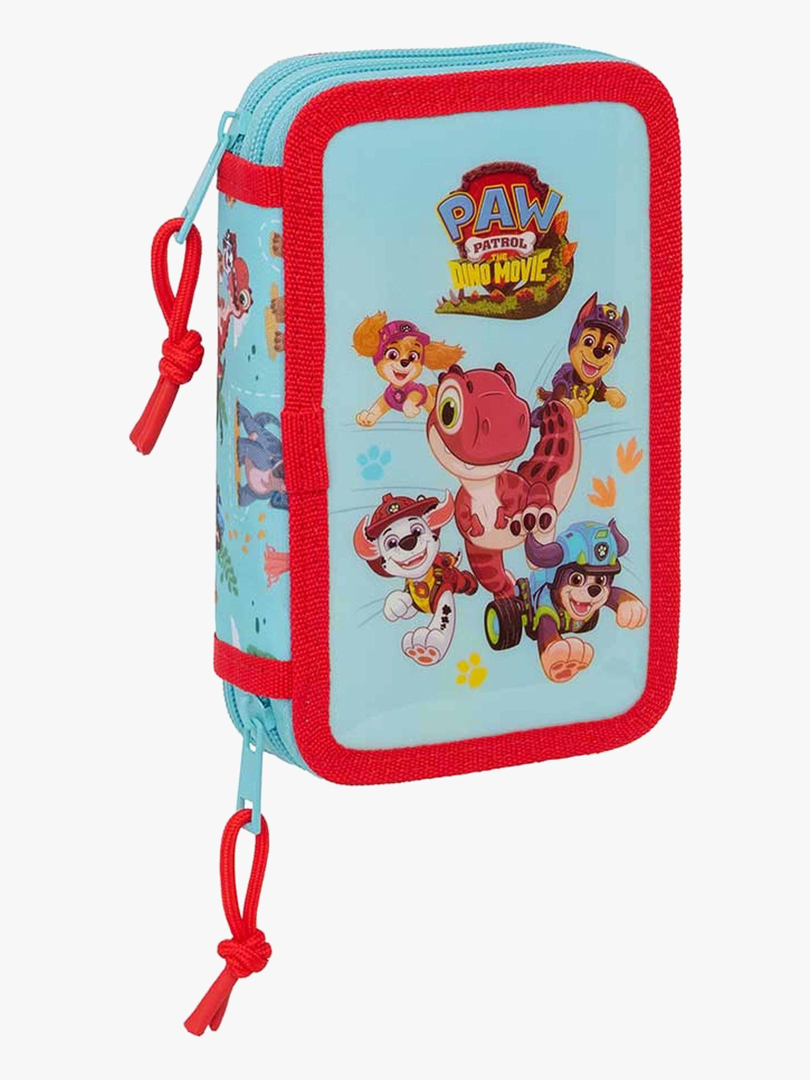 Paw Patrol  Fyllt Dubbelpennfodral 29 Delar, Dino Rescue