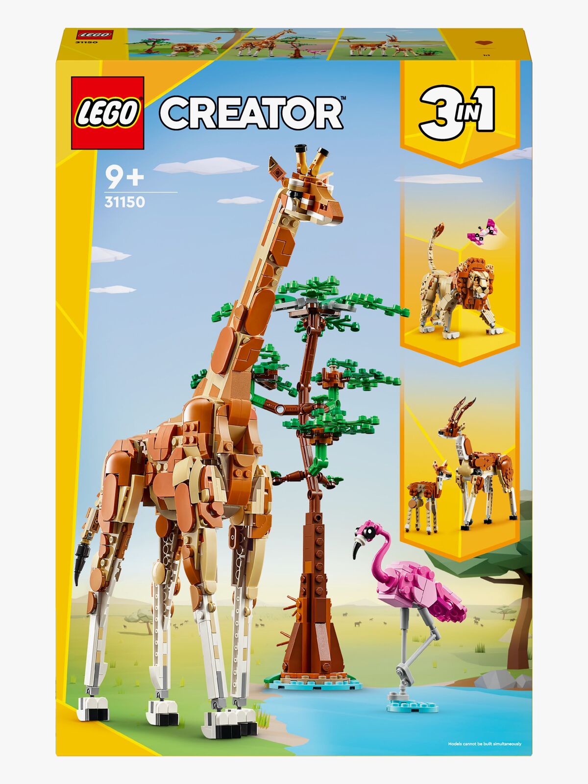 LEGO Creator 31150 Vilda safaridjur