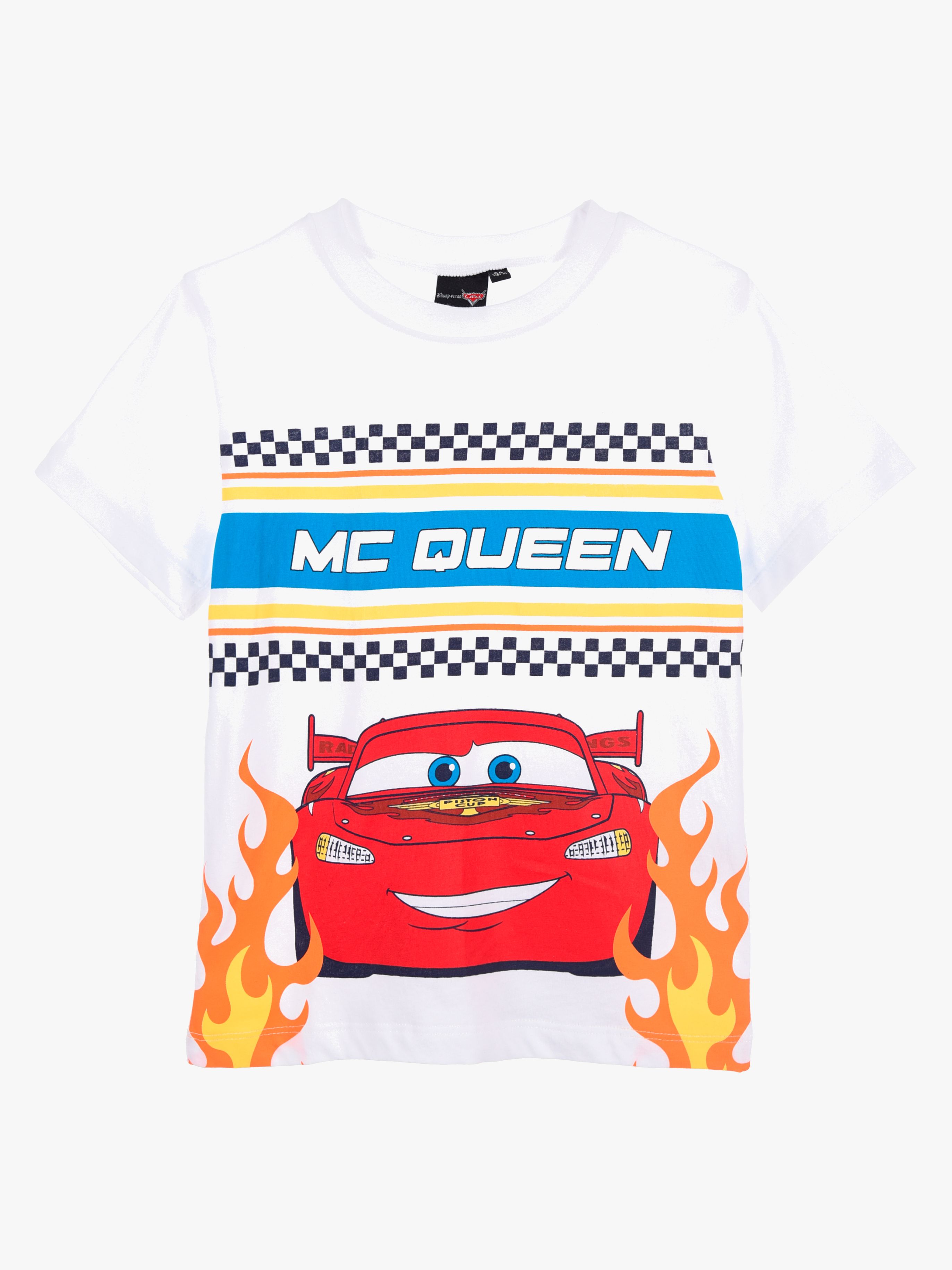 Disney Cars T-shirt, Vit, 116-122
