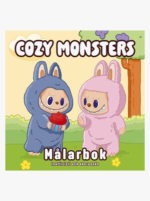 Tukan Förlag Cozy Monsters Målarbok