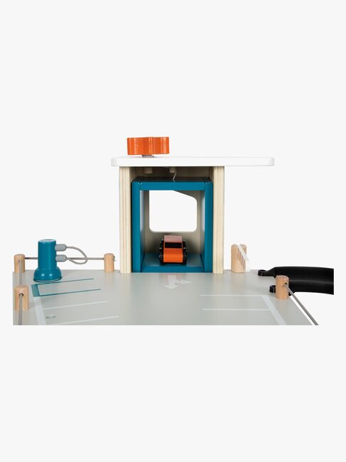 Small Foot Bilgarage med Två Bilar